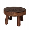 1 деревянная подставка для мини-цветочного горшка,