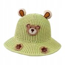 slamená čiapka pre deti leto 3-8 rokov medvedík Kód výrobcu BKn-963
