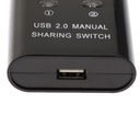 Prepínač USB Sharing Peripheral Switcher Black Kód výrobcu fenteer-63016073