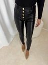 Čierne voskované nohavice KARL By Me XL Veľkosť XL