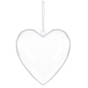 ШАР СЕРДЦЕ АКРИЛОВЫЙ ШАР ДЕКОРАЦИОННЫЙ ПЛАСТМАСС 12см