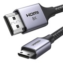 Кабель Mini HDMI - HDMI 8K UGREEN HD163 2м (черный)