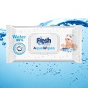 Aqua Wipes Vlhčené obrúsky pre deti Mokré 99% Pure Water 60 ks Produkt Neobsahuje alkohol parabény