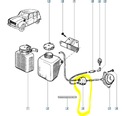 VÁLVULA REVERSO DE TUBO WODNEJ RENAULT R4 CON 7704000001 