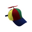 Шляпа с пропеллером, унисекс, подарок, забавная бейсболка для