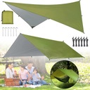 ГАМАК КЕМПИНГ ДОЖДЕВОЙ БРЕЗЕНТ, ВОДОНЕПРОНИЦАЕМЫЙ БРЕЗЕНТ ДЛЯ ПАЛАТКИ