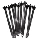 10X ЗАЖИМНАЯ СВЯЗЬ ДЛЯ КАБЕЛЯ 7,8X110