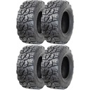 25X8-12 25X10-12 NEUMÁTICOS QUAD POTENTE GRUBE GLEBOKIE 16MM TEREN SZOSA JUEGO 