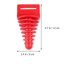 ACCESSOIRES MOTOCYCLETTE ROUGE REVÊTEMENT SUR SILENCIEUX VERS MOTOphoto 7