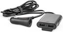 4x USB-ЗАРЯДНОГО УСТРОЙСТВА ПЕРЕДНЯЯ + ЗАДНЯЯ С УДЛИНИТЕЛЬНЫМ КАБЕЛЕМ 1,5 м