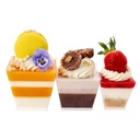 Контейнеры для десертов Finger Food Чашки-пирамиды для десертов 25шт 120мл
