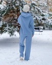 Dresy kompletne (produkt damski), zimowy, 8372-025 Odcień błękitny