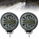 ФАРА РОБОЧА 34 LED (СВІТЛОДІОД) 102W 9-30V КОЛІР БІЛИЙ СВІТЛО 6000K DO POJAZDACH TERENOWYCH  (18894764004) фото min 15