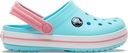 Detská obuv Dreváky Šľapky Crocs Crocband 33,5 Kód výrobcu 207006 ICE BLUE/WHITE