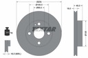 DISCOS ZAPATAS PARTE DELANTERA TEXTAR MAZDA 323 P V 