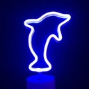 НЕОНОВЫЙ СВЕТОДИОДНЫЙ ДЕКОРАТИВНЫЙ ОРНАМЕНТ ДЕЛЬФИН многоцветный USB/Батарейки