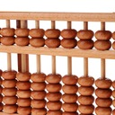15 riadkov drevených korálkov Aritmetická hračka Matematika Hrdina Žirafa Sophie