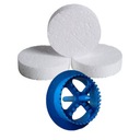 ЗАГЛУШКА ИЗ ПЕНОСТРОЕНИЯ БЕЛАЯ 1000 шт + РЕЗКА БЕСПЛАТНО