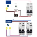 2P MINIATUROWY ВИКЛЮЧАТЕЛЬ OBWODU DIN DIN RAIL SWITCH ДЛЯ СИСТЕМИ TW  (17948704549) фото min 10