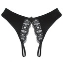 Трусики-стринги ОТКРЫТЫЕ С ОТВЕРСТИЯМИ, кружево, ПОЛОСКИ