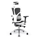 Kancelárska stolička PREMIUM DIABLO V-BASIC Ergonomická bielo-čierna Kód výrobcu 969