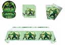 НАБОР АКСЕССУАРОВ ДЛЯ ДНЯ РОЖДЕНИЯ PARTY KIDS HULK