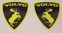 Наклейка VOLVO MOOSE — сумасшедший лось