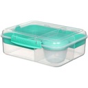 SISTEMA LUNCHBOX BENTO BOX КОНТЕЙНЕР ДЛЯ СОУСА 1650 МЛ С ОТДЕЛЕНИЯМИ