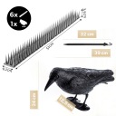 LARGE CROWN PEN DISTRUSTER Pigeons + DENSIBLE CIRCUMSTANCES 52 см 6 шт.