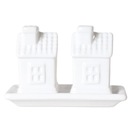 НАБОР ИЗ 2-Х ДОМИКОВ БЕЛОЙ СОЛЬ И ПЕРЦА