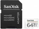 SanDisk High Endurance microSDXC 64 ГБ V30 + адаптер