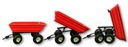 Prepravný záhradný vozík do 300kg zelený CHM Objem 75.01 l
