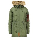 Alpha Industries Dámska Zimná bunda MA 1 VF 59 Wmn 113007/01/S Dĺžka nad kolená