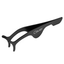 Пинцет для аппликации ресниц Clavier - черный