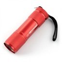 Красный маленький удобный светодиодный фонарик для вашей сумочки.