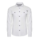 Košeľa BRANDIT SlimFit Shirt Biela M Ďalšie vlastnosti žiadne