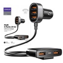 АВТОМОБИЛЬНОЕ ЗАРЯДНОЕ УСТРОЙСТВО JOYROOM FAST С УДЛИНИТЕЛЕМ 5x USB 6,2 А