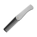 Skladací hrebeň na bradu vreckový hrebeň Metal Mini Kód výrobcu Kgedon-75028191