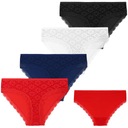 4x Koronkowe FIGI MAJTKI DAMSKIE Bawełniane Kobiecie Zestaw MORAJ r. 2XL