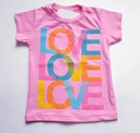 ATABAY bawełniana bluzeczka LOVE 7-8/122-128 cm Marka Atabay