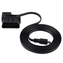 180CM АВТО АДАПТЕР ДІАГНОСТИЧНИЙ OBDII OBD2 EOBD 16PIN NA QX  (18206202467) фото min 5