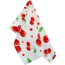 КУХОННЫЙ КОМБИНИРОВАННЫЙ ХЛОПОК 45Х65 ВИШНЯ