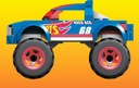Hot Wheels Klocki Monster Trucks Race Ace HDJ93 Kod producenta HDJ93