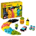 LEGO CLASSIC '11027 - Kreatívna hra s neónovými farbami + Taška LEGO Názov súpravy Kreatywna zabawa neonowymi kolorami