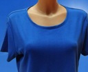 T-SHIRT koszulka bluzka damska JANINA kolor NIEBIESKI 48 ( 4XL) Liczba sztuk w ofercie 1 szt.