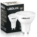 Светодиодная лампа GU10 10Вт = 85Вт SMD 6000К холодная Premium LEDLUX не мигает