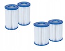 Filtry 4x Filtr do Pompy Basen Typ I Bestway 58093