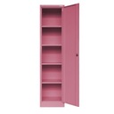 Узкий шкаф, металлический офисный столб JAN NOWAK ALEX Fresh Style: пудровый розовый