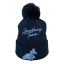 ЗИМНЯЯ ШАПКА SPEEDWAY С ПОМПОМ