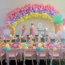 Пастельные воздушные шары 100 штук 5 дюймов красочная гирлянда для причастия на день рождения